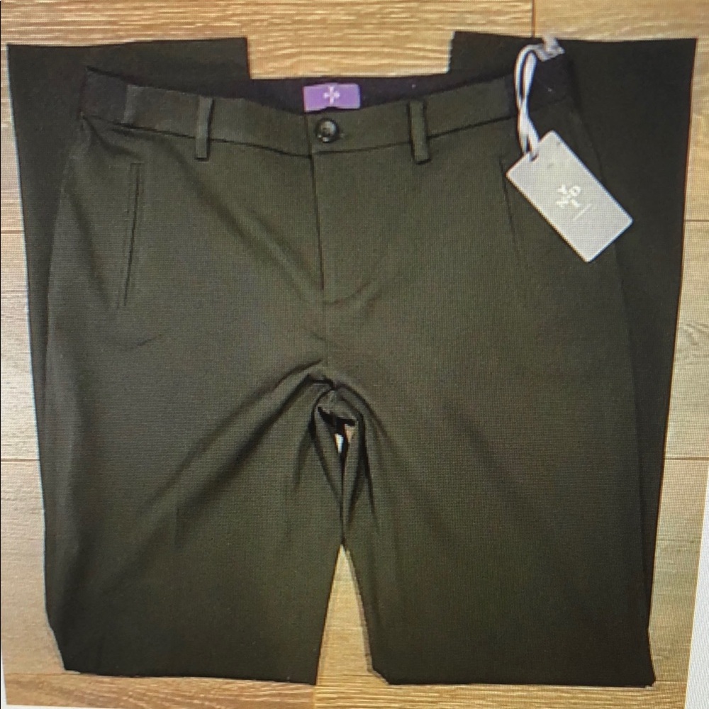❤️ NWT! NYDJ HIGH RISE LIFT TUCK SLIM STRAIGHT TROUSERS / PANTS, 4 (27)